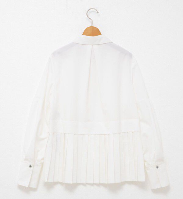 NOLLEY'S「ウォッシャブル切替プリーツブラウス」|シャツ・ブラウス|