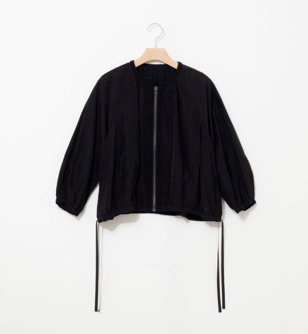 NOLLEY'S「【MARILYN MOON/マリリーンムーン】reversible sheer lace blouson」|ブルゾン・スタジャン|