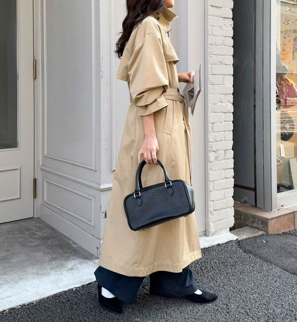 fredy emue「FR横長レザーボストンバッグ」|ショルダー・メッセンジャー|