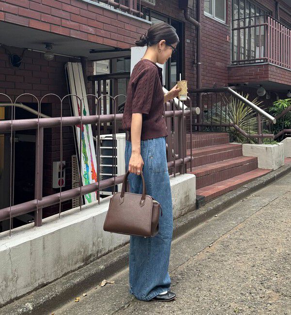 fredy emue「FR台形レザーバッグ」|ショルダー・メッセンジャー|