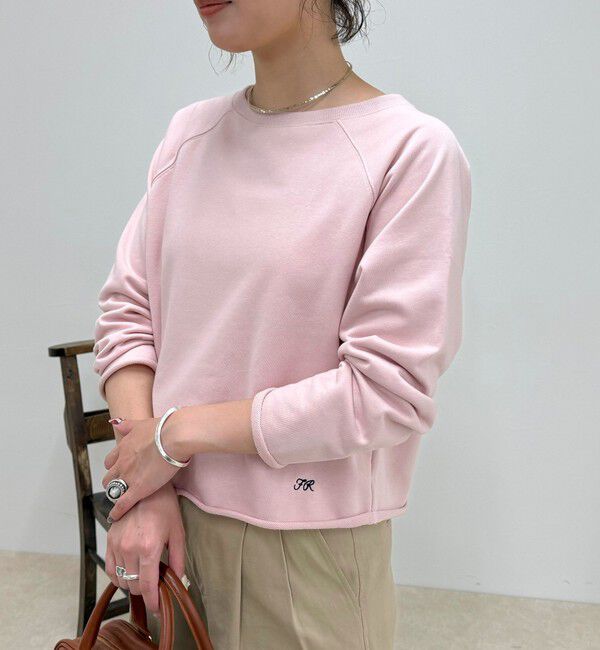 fredy emue「ミニ裏毛クロップドスウェットプルオーバー」|スウェット・ジャージ|