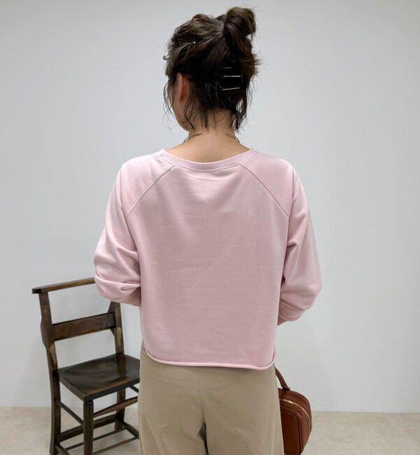 fredy emue「ミニ裏毛クロップドスウェットプルオーバー」|スウェット・ジャージ|