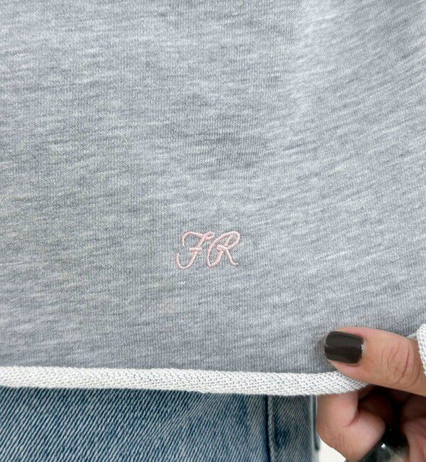 fredy emue「ミニ裏毛クロップドスウェットプルオーバー」|スウェット・ジャージ|