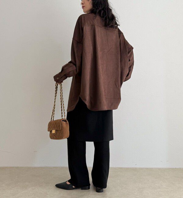 fredy emue「【LANCER CLOTHING CORPORATION】OVER SHIRTS SUEDE」|シャツ・ブラウス|