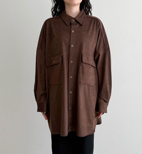 fredy emue「【LANCER CLOTHING CORPORATION】OVER SHIRTS SUEDE」|シャツ・ブラウス|
