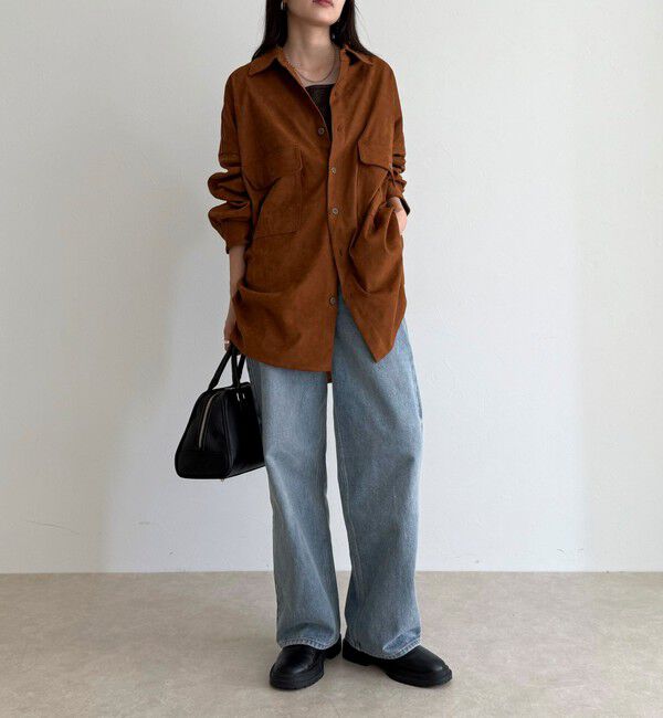 fredy emue「【LANCER CLOTHING CORPORATION】OVER SHIRTS SUEDE」|シャツ・ブラウス|