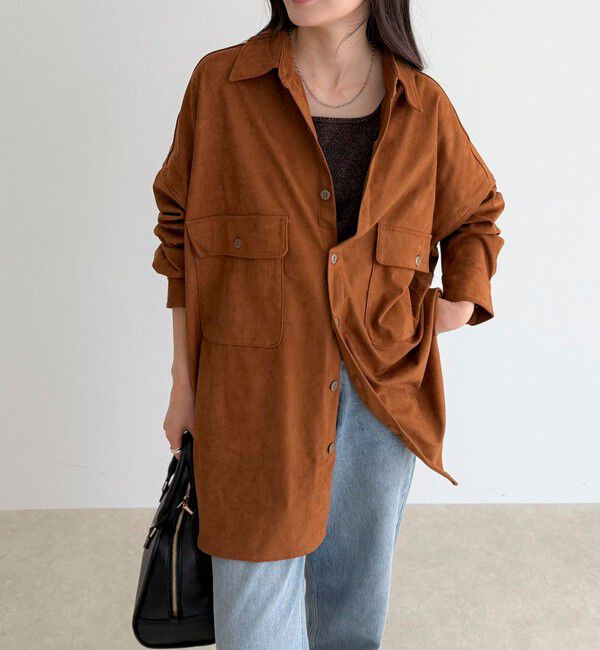 fredy emue「【LANCER CLOTHING CORPORATION】OVER SHIRTS SUEDE」|シャツ・ブラウス|