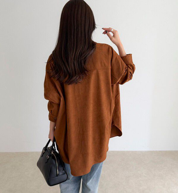 fredy emue「【LANCER CLOTHING CORPORATION】OVER SHIRTS SUEDE」|シャツ・ブラウス|