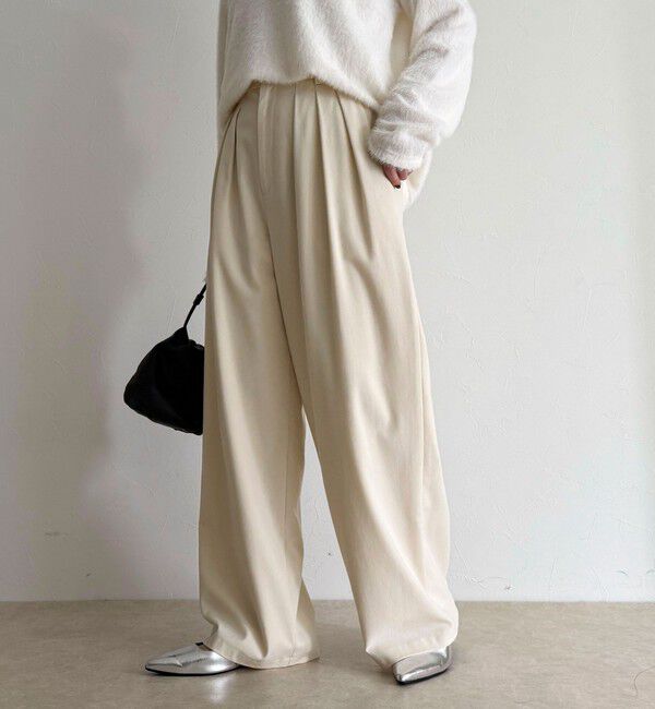 fredy emue「3タックハートリベットパンツ」|チノ|