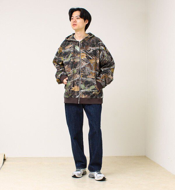 GLOSTER「【タフに着回す】キャンバス/デニム ジップパーカー」|ブルゾン・スタジャン|