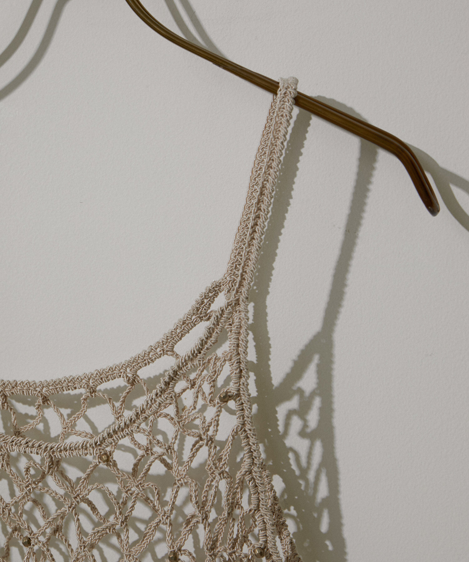 SALON adam et rope'「ビーズかぎ針キャミソール」|キャミソール|