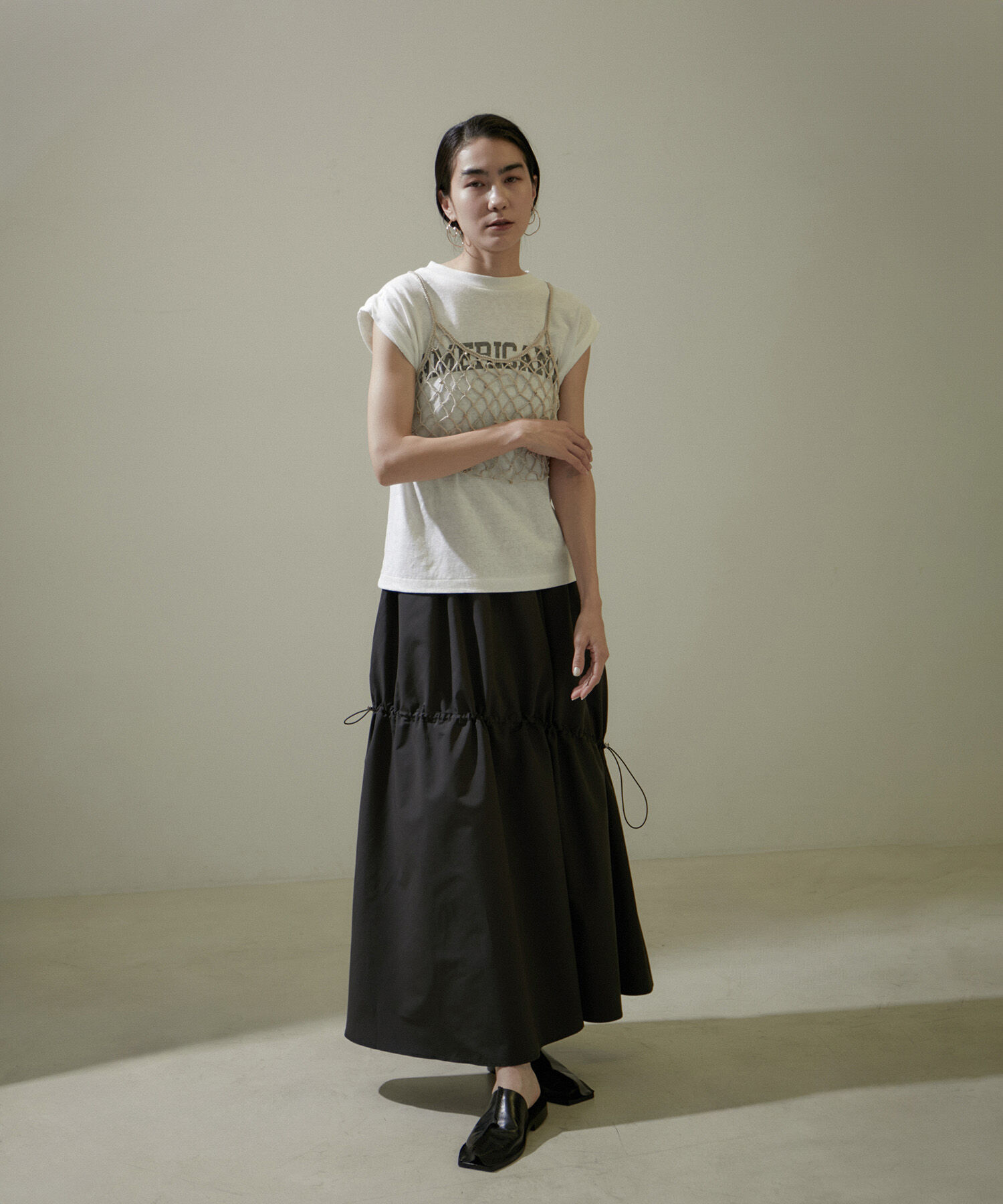 SALON adam et rope'「ビーズかぎ針キャミソール」|キャミソール|