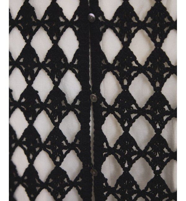 SALON adam et rope'「クロシェニットワンピース」|ワンピース|