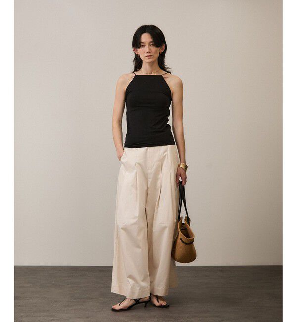 SALON adam et rope'「ストレッチスクエアキャミ」|キャミソール|