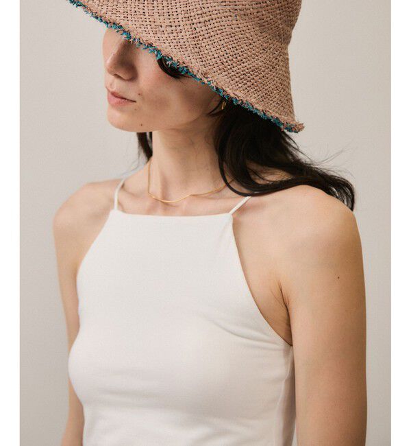 SALON adam et rope'「ストレッチスクエアキャミ」|キャミソール|オフホワイト(15)