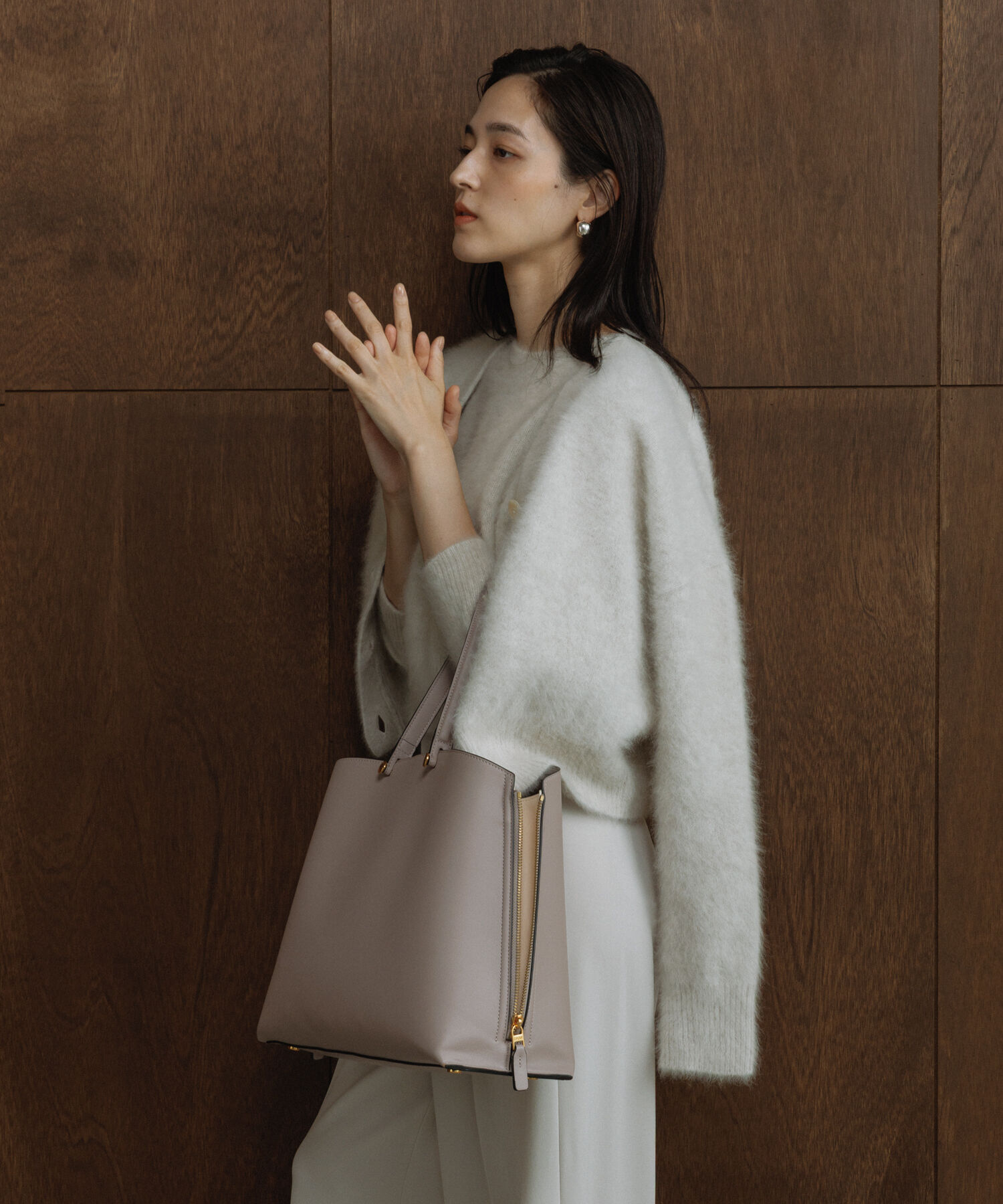 ROPE「【E'POR】Y BAG Medium+【WEB限定/一部店舗限定】【通勤】【A4/PC対応】【25AW】」|ショルダー・メッセンジャー|