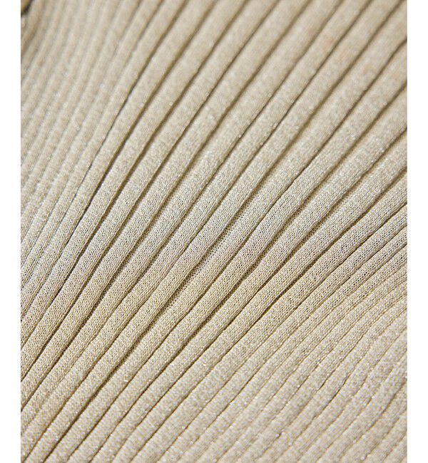 ROPE「ラメタートルリブプルオーバー/イージーケア」|ニット・セーター|