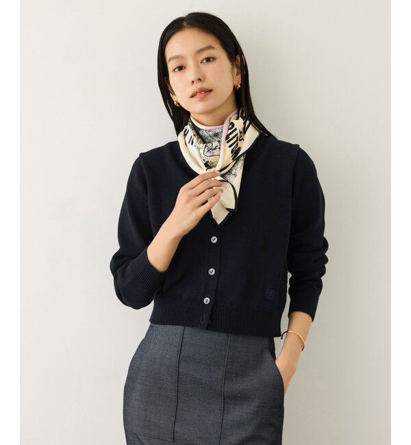 ROPE「オーガニックコットンカーディガン/イージーケア」|カーディガン|