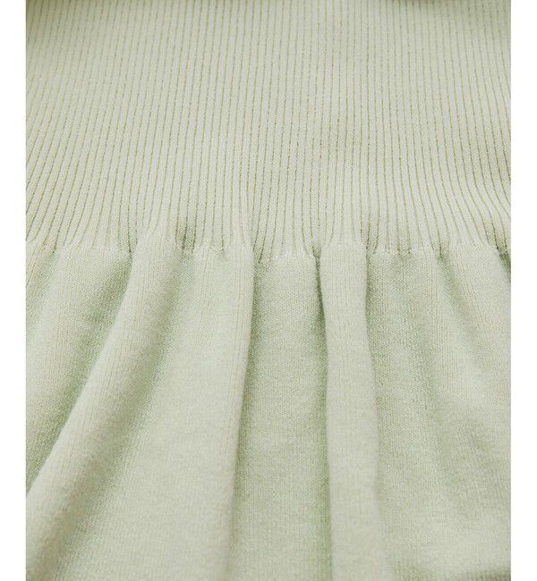 VIS「【アンチピリング】ペプラムハーフスリーブニットカーディガン」|カーディガン|