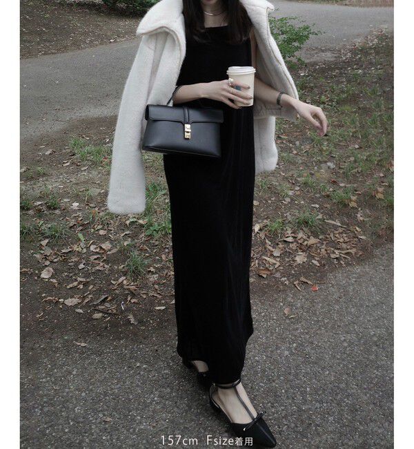 VIS「ブローチ付きアソートファーブルゾン」|ブルゾン・スタジャン|