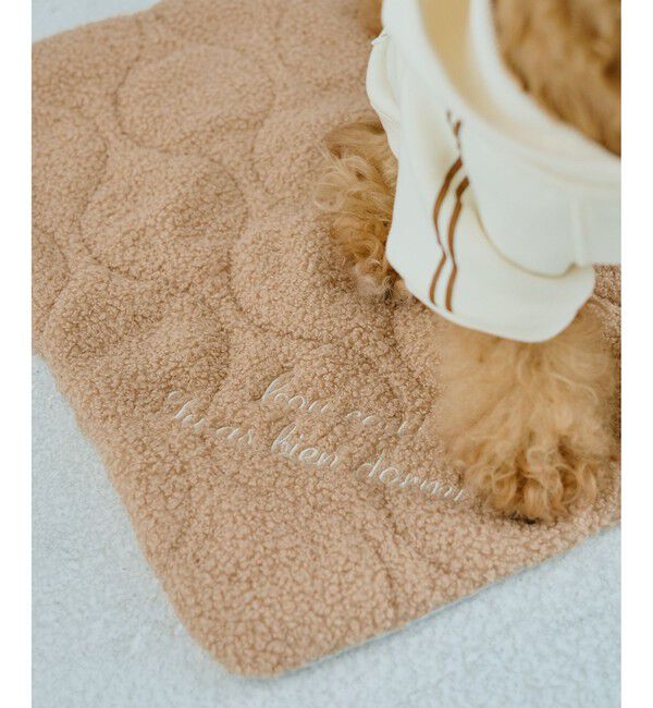 ROPE PICNIC PASSAGE「【DOG】ボアマット」|その他|キャメル(25)