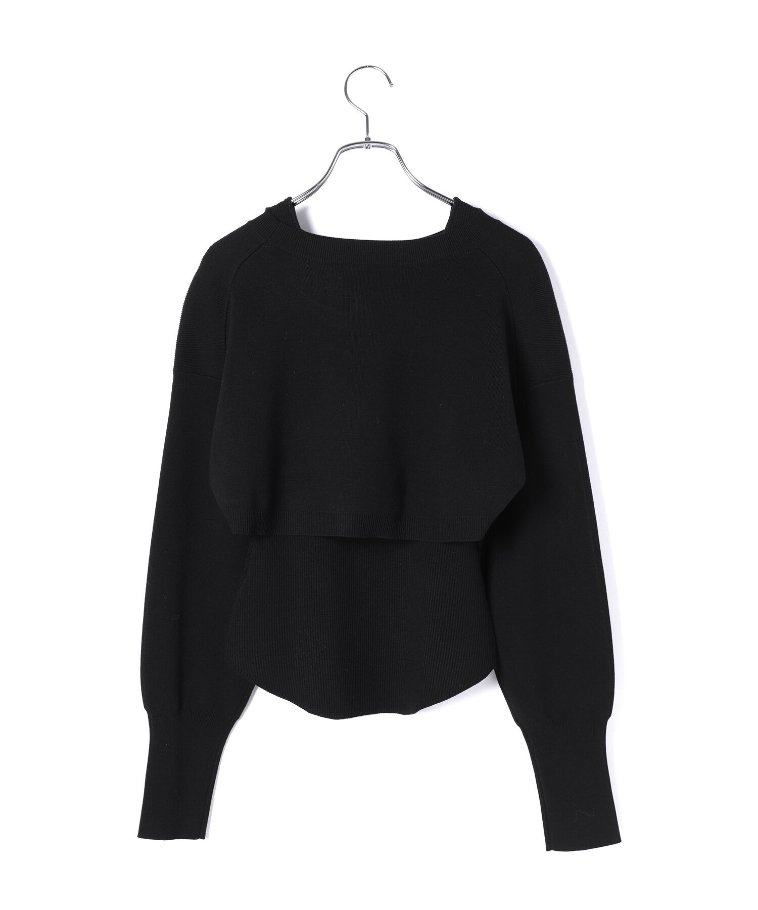 ADAM ET ROPE'「【サステナブル】ニットタンクトップセットプルオーバー」|ニット・セーター|