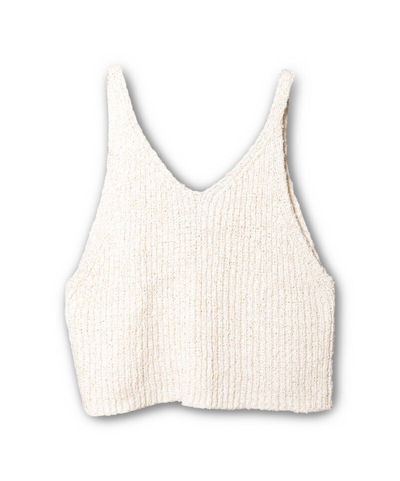  「2WAYリブニットビスチェ」|ニット・セーター|