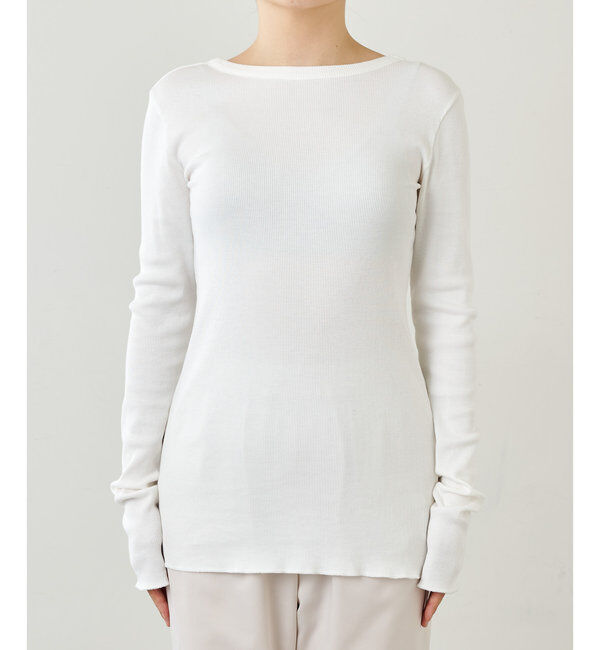  「Vバックシャンテレコカットソー」|Tシャツ・カットソー|