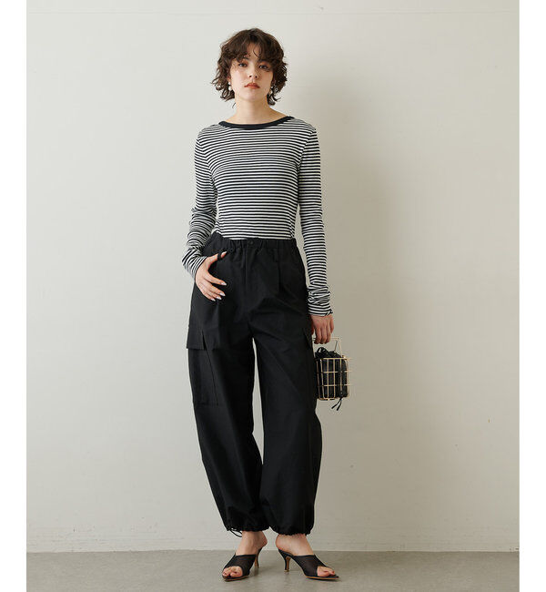  「Vバックシャンテレコカットソー」|Tシャツ・カットソー|