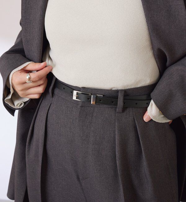  「スリムリバーシブルベルト」|ベルト|