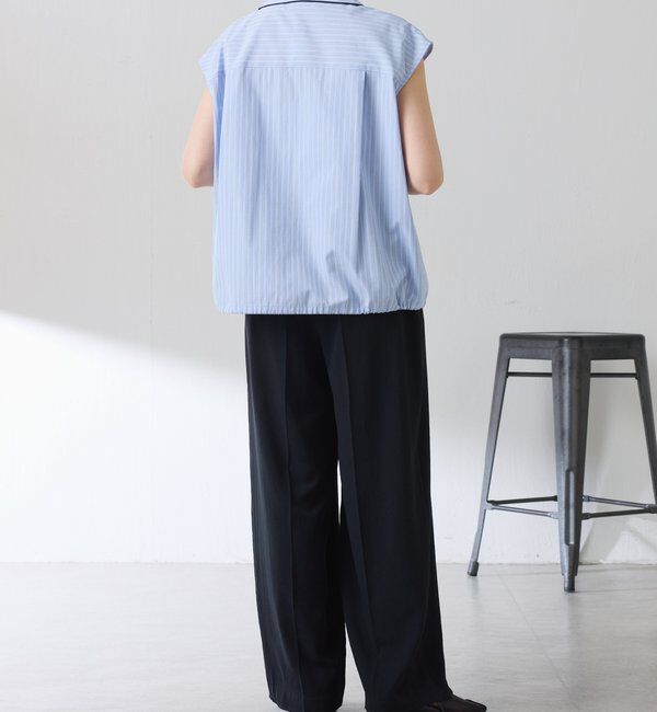  「ビジューストライプブラウス」|シャツ・ブラウス|