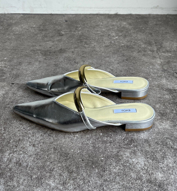  「GOLDモチーフミュール」|サンダル|