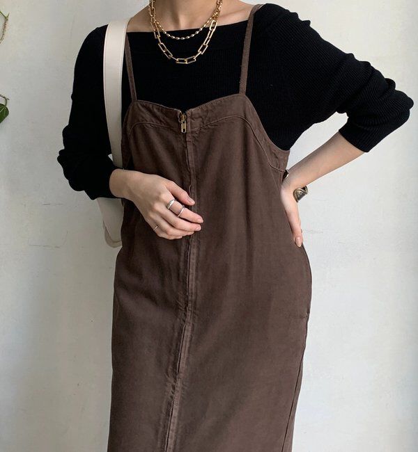  「ボートネックリブニット」|ニット・セーター|