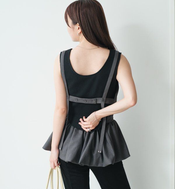  「バルーンキャミビスチェ」|シャツ・ブラウス|