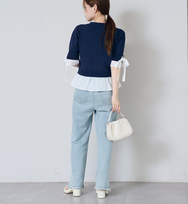  「ドッキングポロニット」|カーディガン|