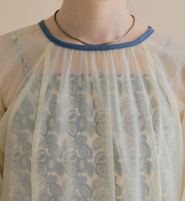  「[森川企画]シアーレイヤード ワンピースSET」|ワンピース|