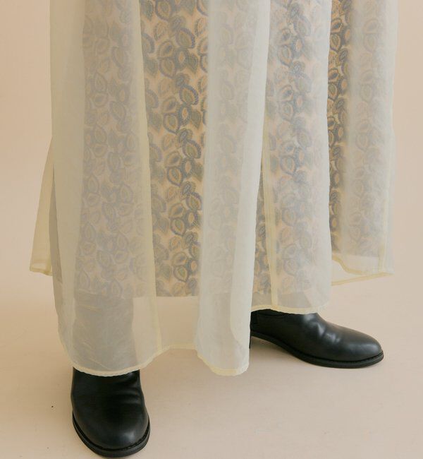  「[森川企画]シアーレイヤード ワンピースSET」|ワンピース|