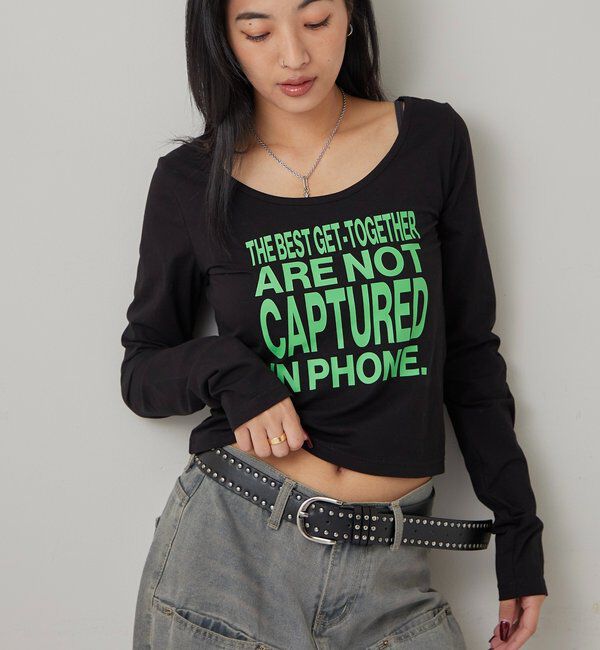  「メッセージトップス」|Tシャツ・カットソー|