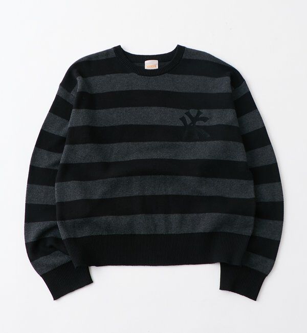 「KOOKYN KYジャガードボーダーニット」|ニット・セーター|