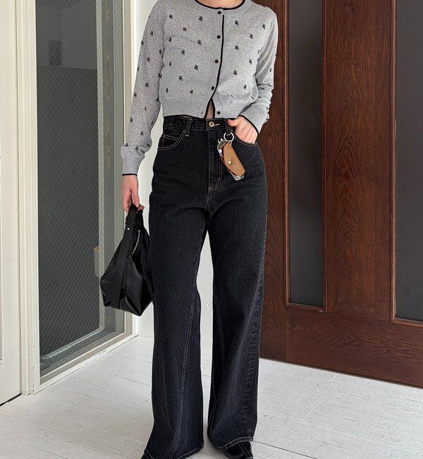  「モノグラムカーディガン」|カーディガン|