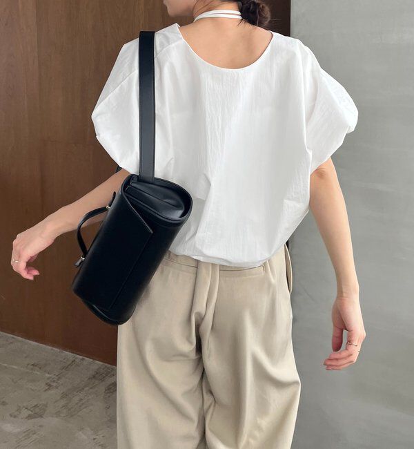  「【新色ピンク】バルーンリボンブラウス」|シャツ・ブラウス|