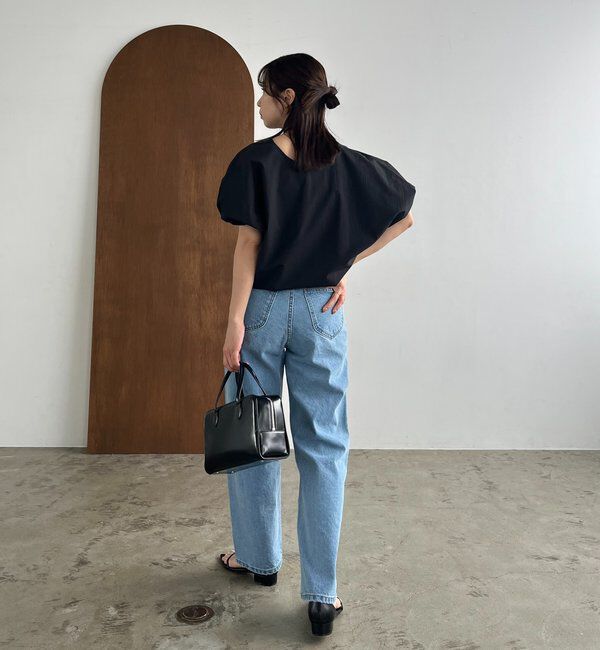  「【新色ピンク】バルーンリボンブラウス」|シャツ・ブラウス|