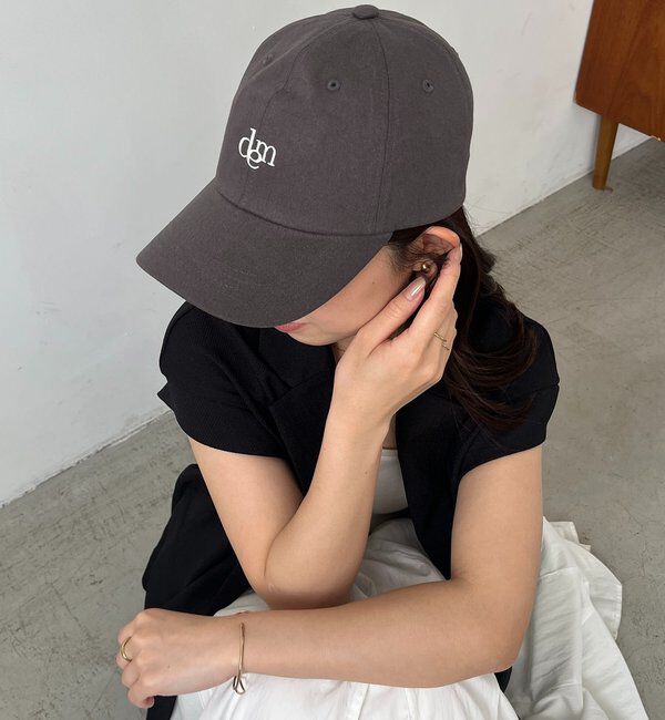  「【3色展開】ロゴキャップ」|ハット|