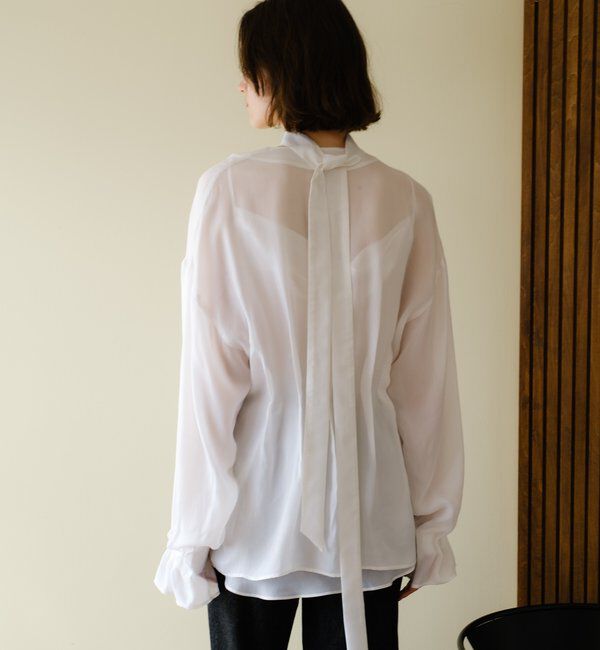 「キュプラタックブラウス」|シャツ・ブラウス|