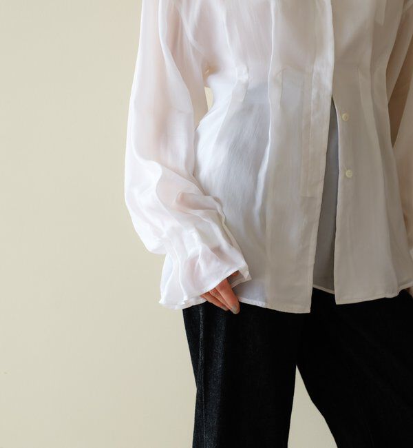  「キュプラタックブラウス」|シャツ・ブラウス|