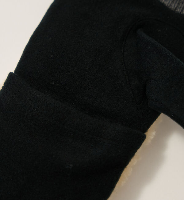 collex「【福田手袋】【タッチパネル対応】ボアミトングローブ」|手袋|