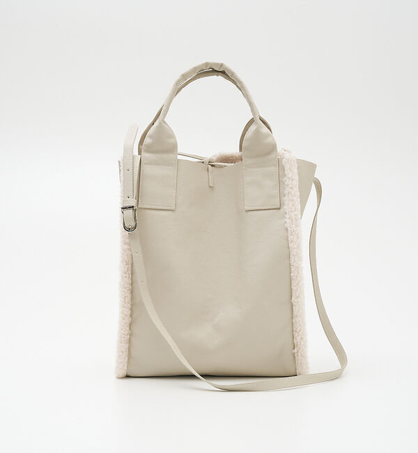 collex「リバーシブルボアトート2WAYバッグ」|トートバッグ|