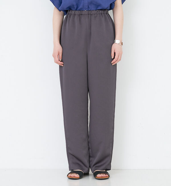 collex「【手洗い可能】【新色】リラックスサテンパンツ2」|その他|