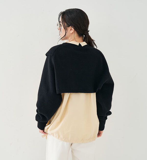 collex「2WAYショートニットプルオーバー」|ニット・セーター|