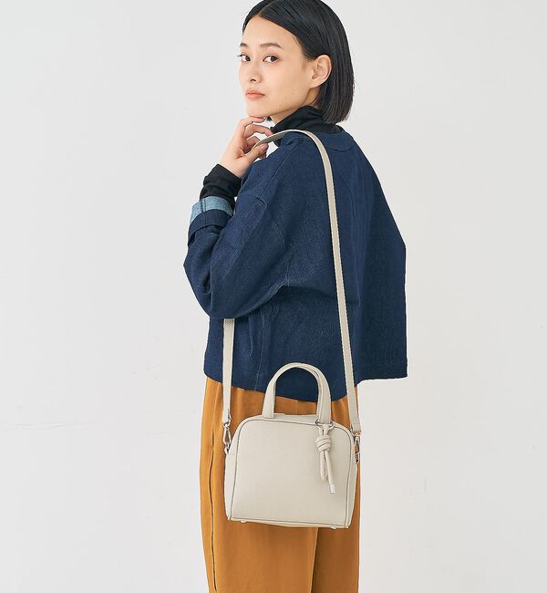 collex「チャーム付き 2WAYキューブボストン」|ボストンバッグ|